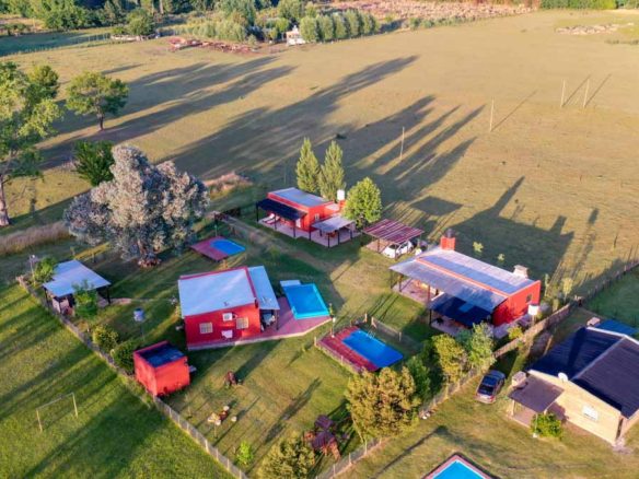 Complejo de cabañas en Bahía de los Lobos